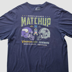 Fanatics Dallas Cowboys Team Edition Apparel 2013 T-shirt Navy Vintage