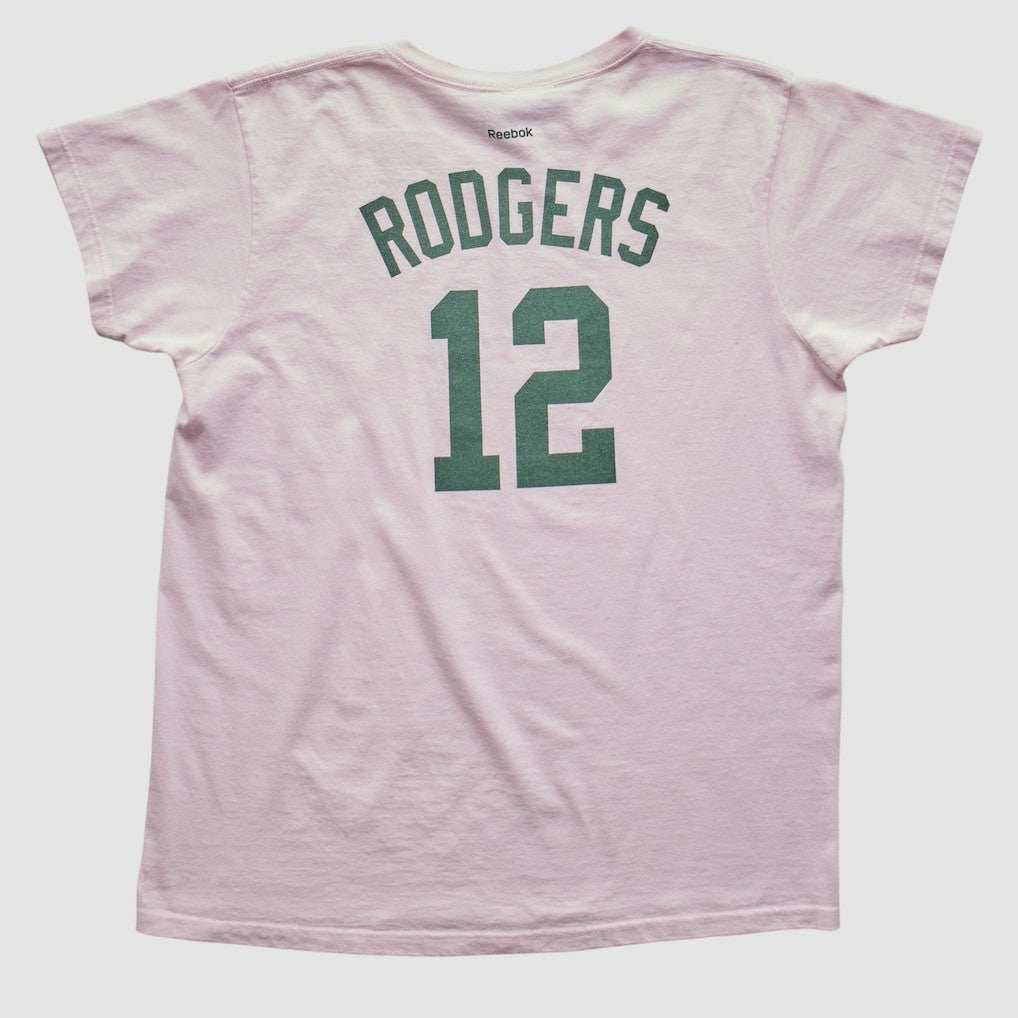 Fanatics Green Bay Packers Reebok 2010s T-shirt Pink Vintage