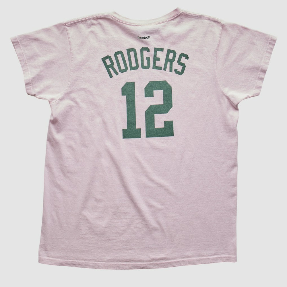 Fanatics Green Bay Packers Reebok 2010s T-shirt Pink Vintage