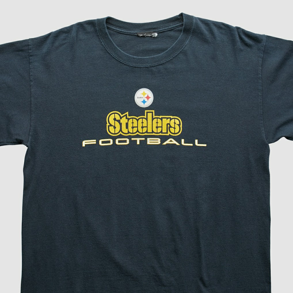 Fanatics Pittsburgh Steelers NFL 2010s Long Sleeve T-shirt Navy Vintage