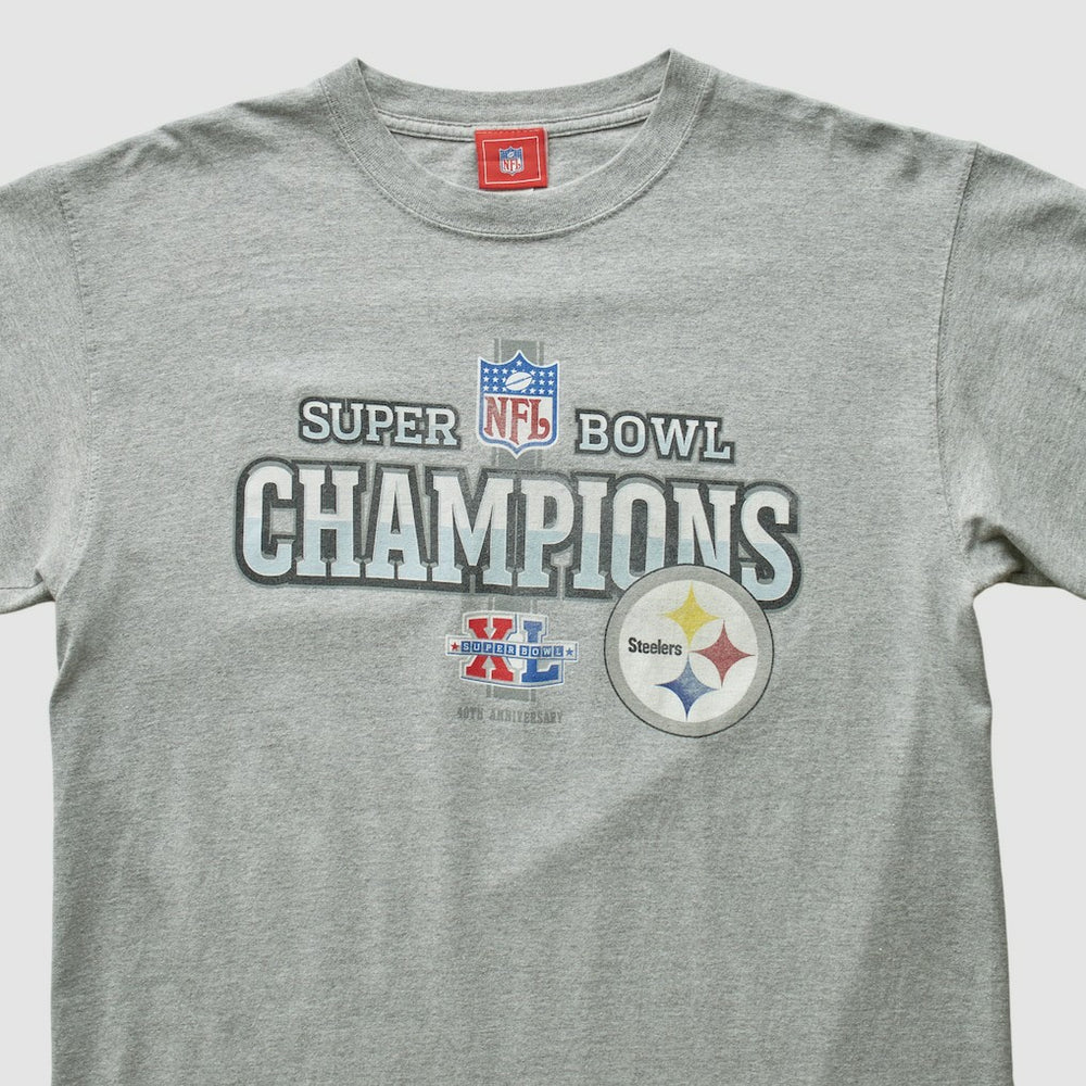 Fanatics Pittsburgh Steelers NFL 2006 T-shirt Heather Gray Vintage