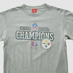 Fanatics Pittsburgh Steelers NFL 2006 T-shirt Heather Gray Vintage