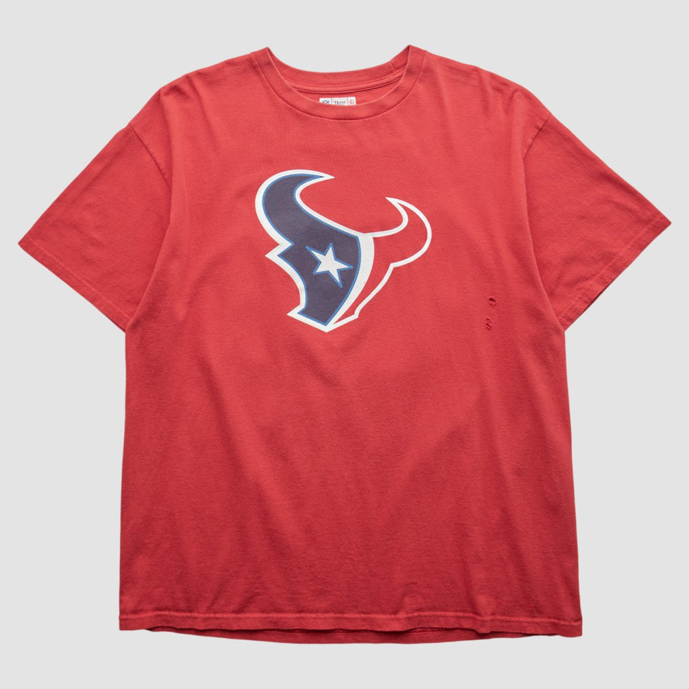 Fanatics Houston Texans Team Edition Apparel 2000s T-shirt Red Vintage