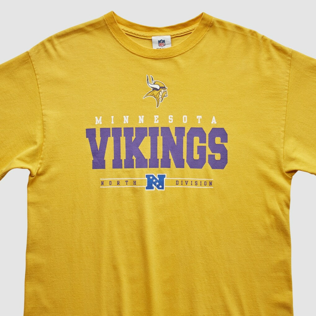 Fanatics Minnesota Vikings NFL 2010s T-shirt Yellow Vintage