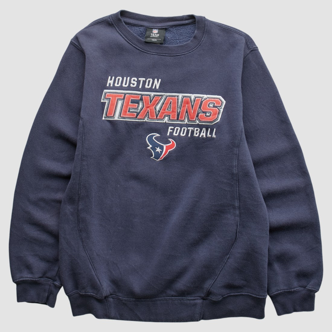 Fanatics Houston Texans NFL 2010s Pullover Sweatshirt Navy Vintage