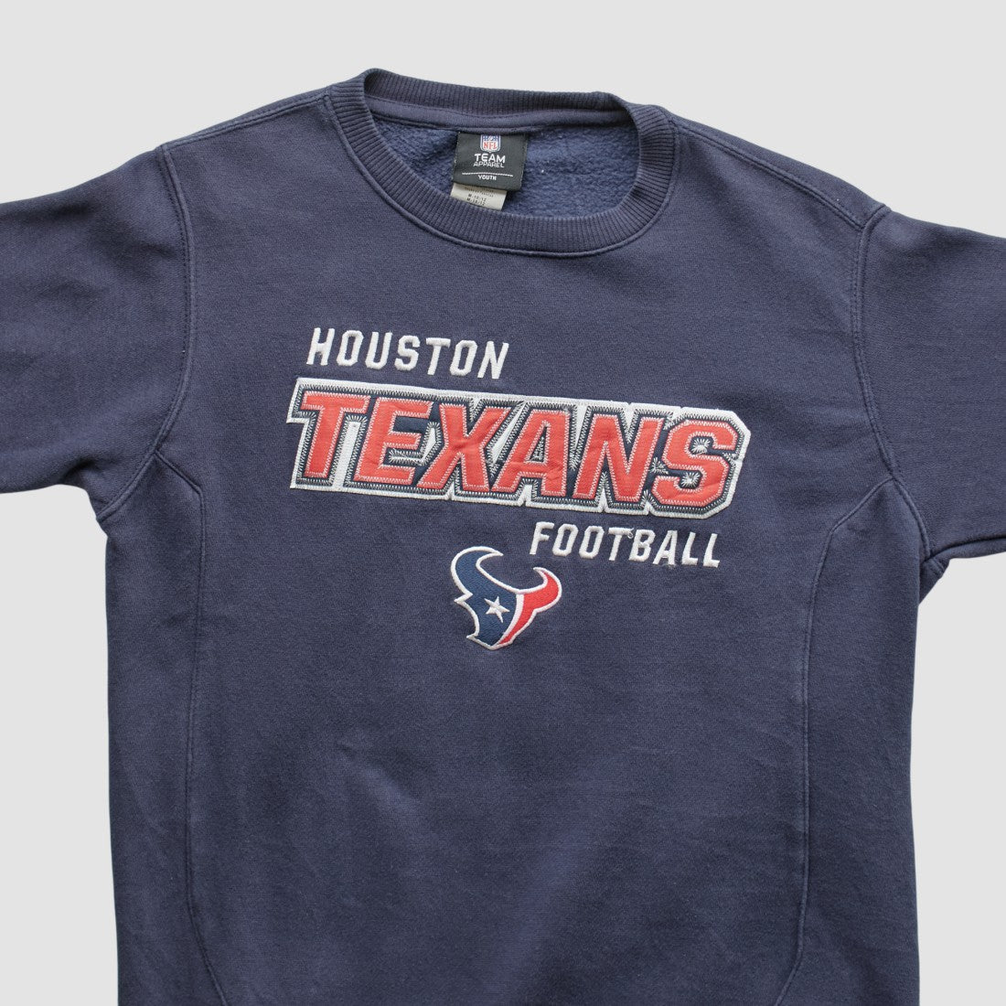 Fanatics Houston Texans NFL 2010s Pullover Sweatshirt Navy Vintage