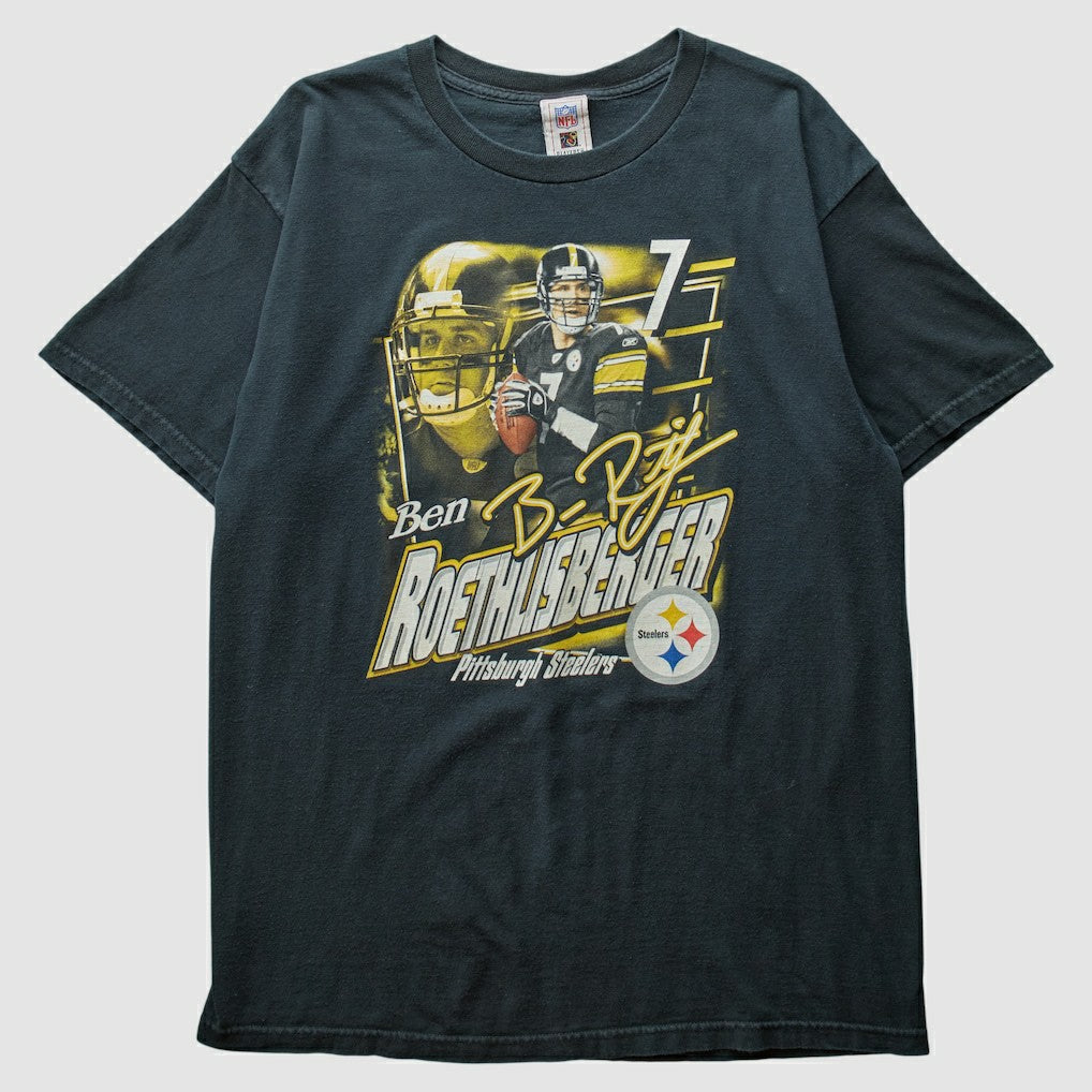 Fanatics Pittsburgh Steelers NFL 2000s T-shirt Black Vintage