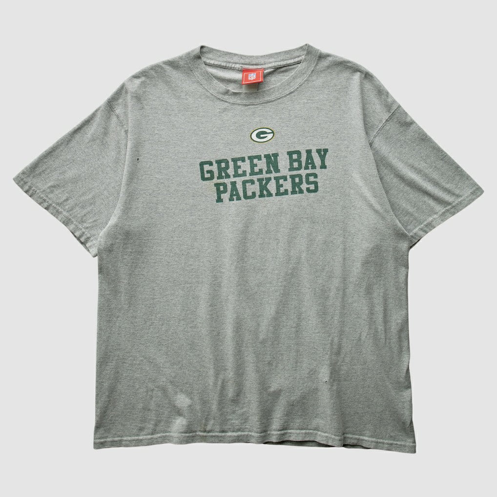 Fanatics Green Bay Packers NFL 2000s T-shirt Heather Gray Vintage