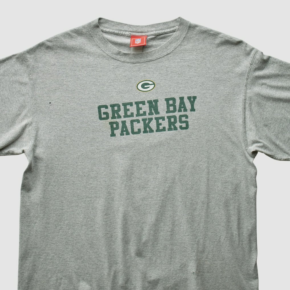 Fanatics Green Bay Packers NFL 2000s T-shirt Heather Gray Vintage