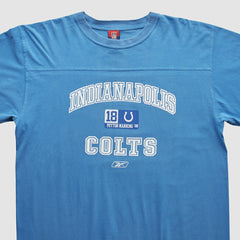 Fanatics Indianapolis Colts Reebok 2000s Long Sleeve T-shirt Blue Vintage