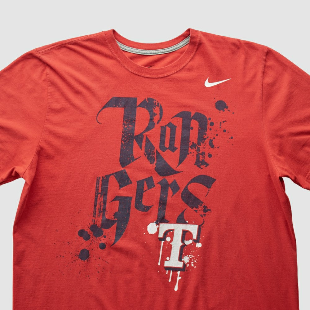 Texas Rangers Nike 2010s T-shirt - Red - XVintage - Nike Sale