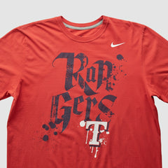 Texas Rangers Nike 2010s T-shirt - Red - XVintage - Nike Sale
