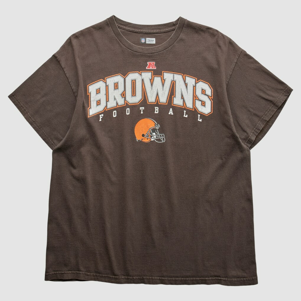 Fanatics Cleveland Browns NFL 2010s T-shirt Brown Vintage
