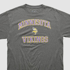 Fanatics Minnesota Vikings NFL 2010s T-shirt Dark Heather Gray Vintage