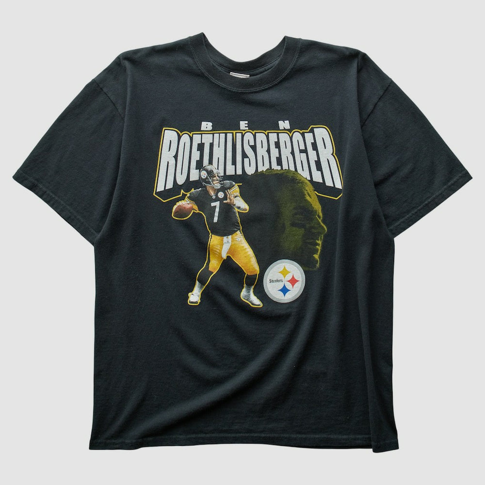 Fanatics Pittsburgh Steelers NFL 2000s T-shirt Black Vintage