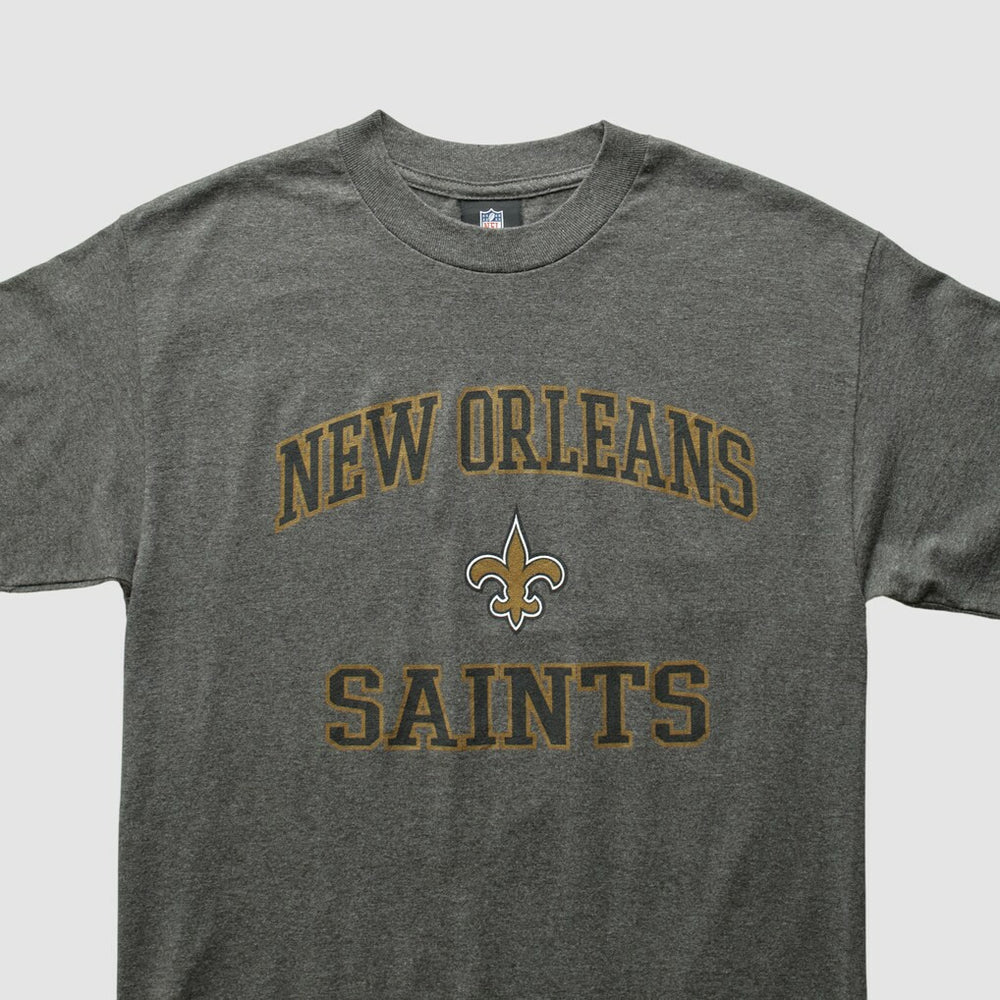 Fanatics New Orleans Saints NFL 2010s T-shirt Dark Heather Gray Vintage