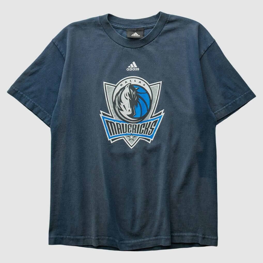 Dallas Mavericks 2010s T-shirt for sale Navy Vintage | Adidas discount