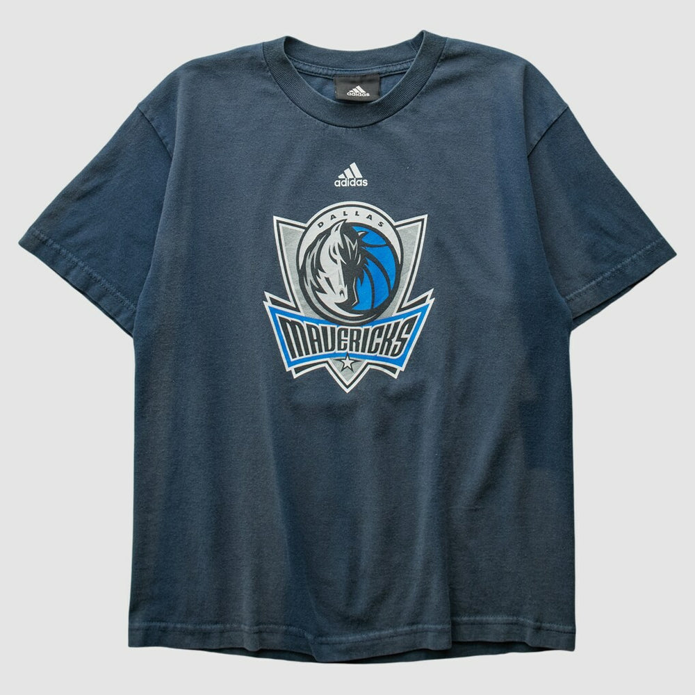 Dallas Mavericks 2010s T-shirt for sale Navy Vintage | Adidas discount