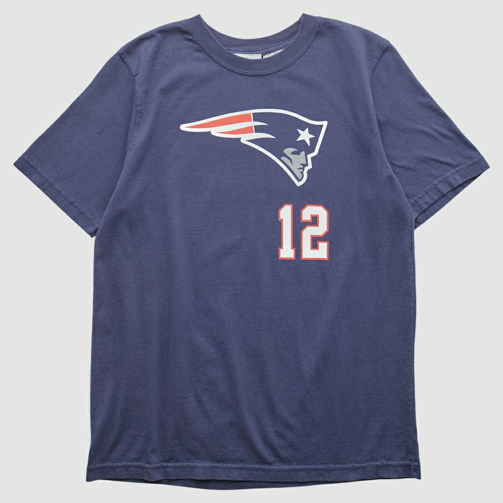 Fanatics New England Patriots Reebok 2000s T-shirt Navy Vintage