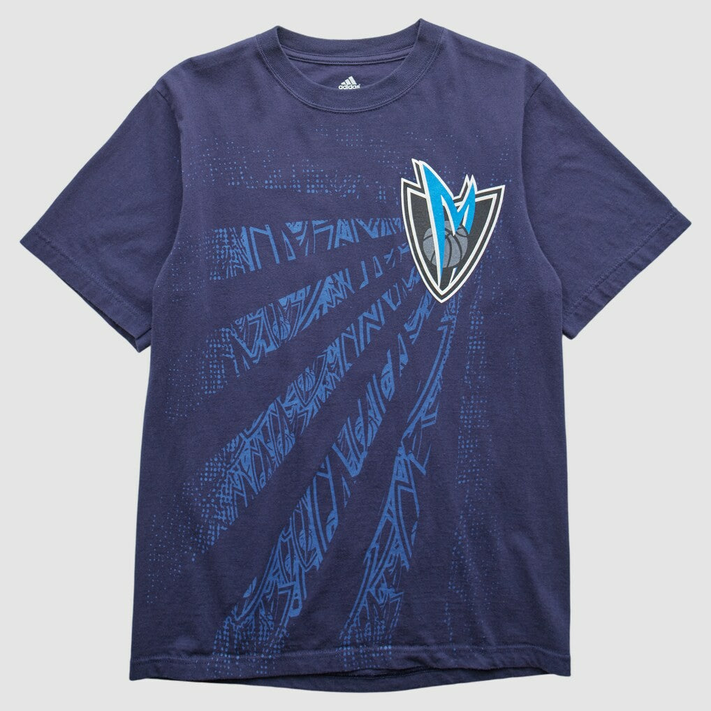 Dallas Mavericks 2010s T-shirt for sale Navy Vintage | Adidas outlet