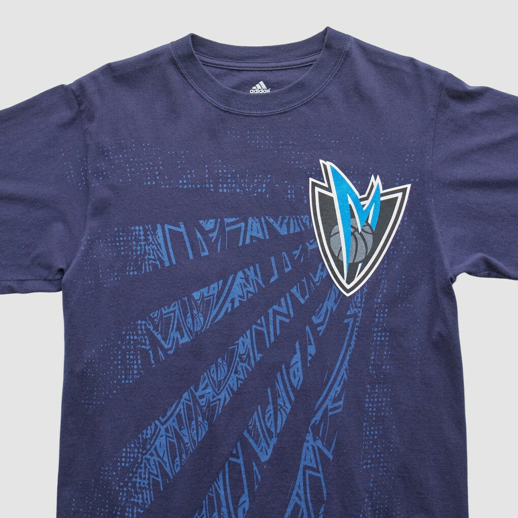Dallas Mavericks 2010s T-shirt for sale Navy Vintage | Adidas outlet