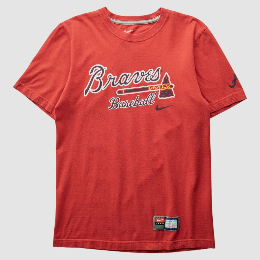 Atlanta Braves Nike 2010s T-shirt - Red - Vintage - Nike Online