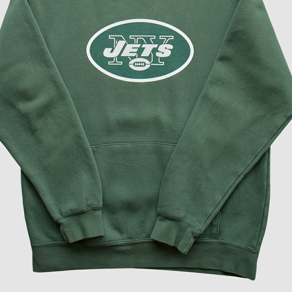 Fanatics New York Jets NFL 2010s Hooded Sweatshirt Green Vintage