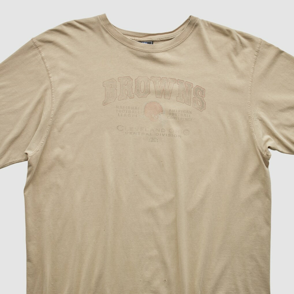 Fanatics Cleveland Browns NFL 2000s T-shirt Tan Vintage