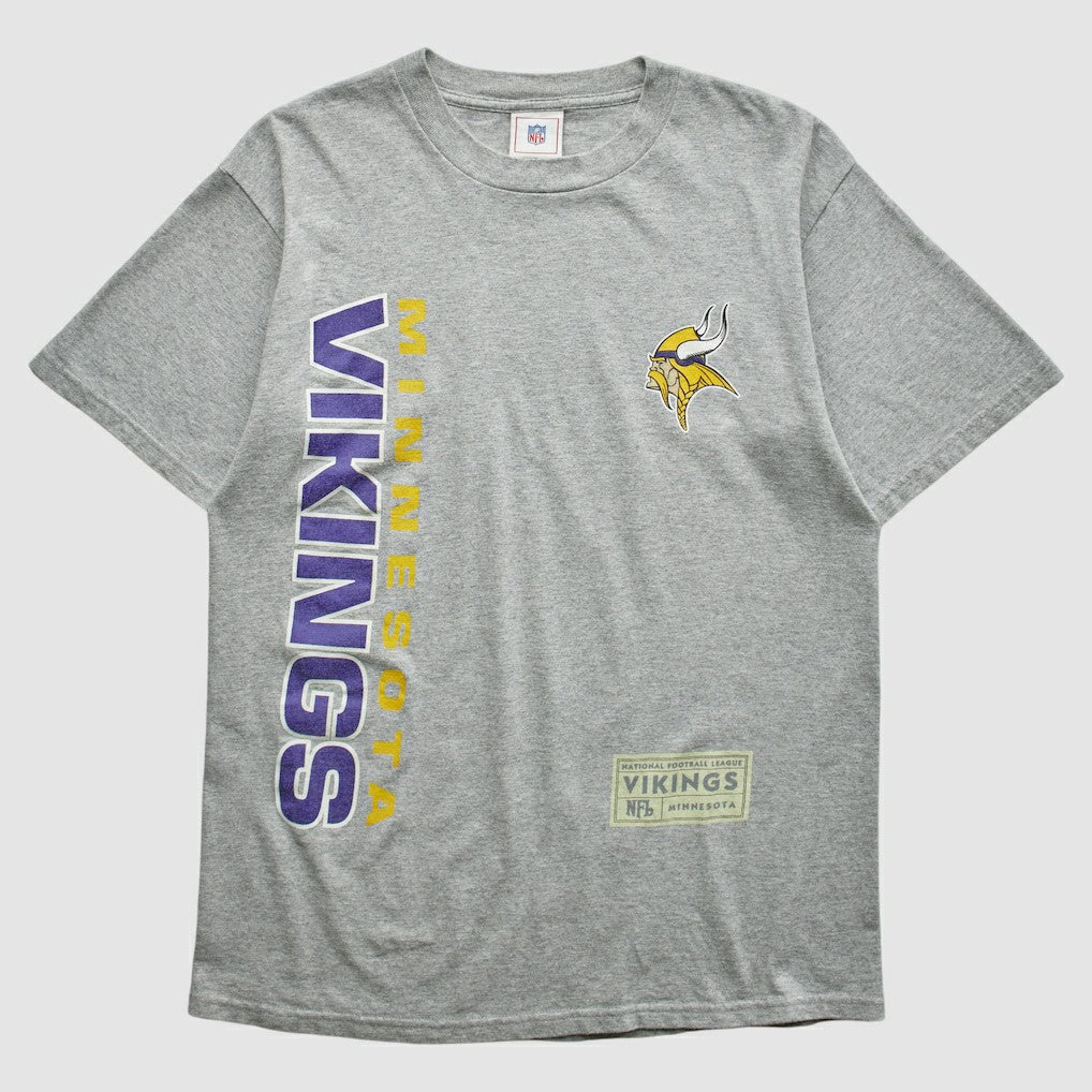 Fanatics Minnesota Vikings NFL 2000s T-shirt Heather Gray Vintage
