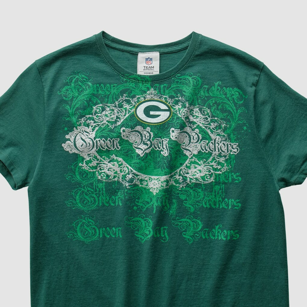 Fanatics Green Bay Packers NFL 2010s T-shirt Green Vintage
