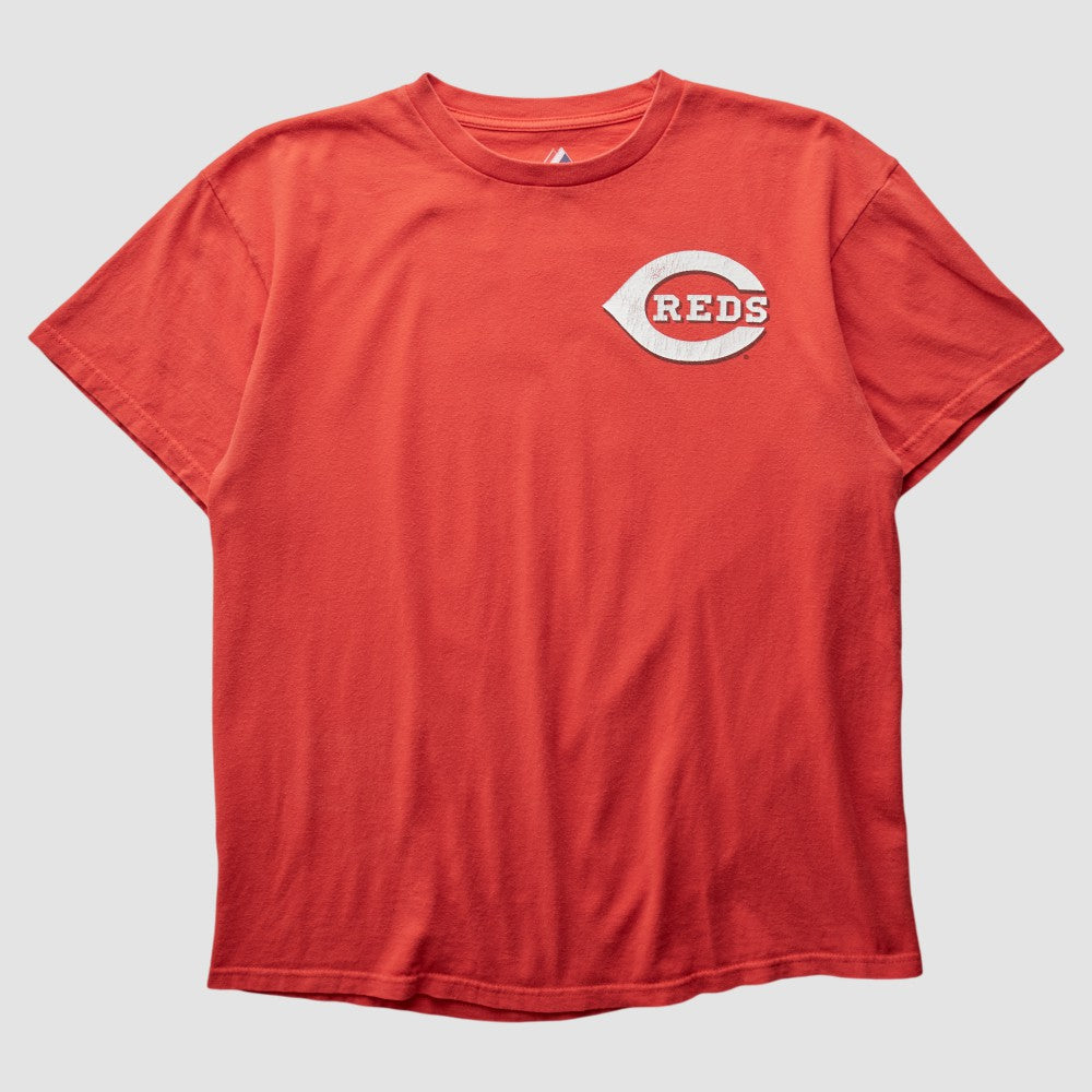 Cincinnati Reds Majestic 2000s T-shirt - Red - Vintage - Fanatics on Sale