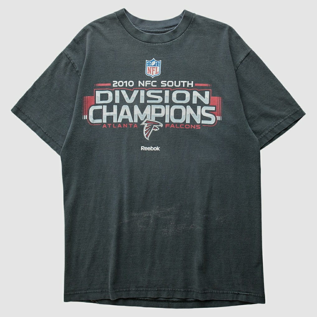 Fanatics Atlanta Falcons Reebok 2010 T-shirt Charcoal Vintage