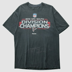 Fanatics Atlanta Falcons Reebok 2010 T-shirt Charcoal Vintage