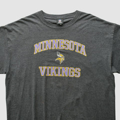 Fanatics Minnesota Vikings NFL 2010s T-shirt Dark Heather Gray Vintage