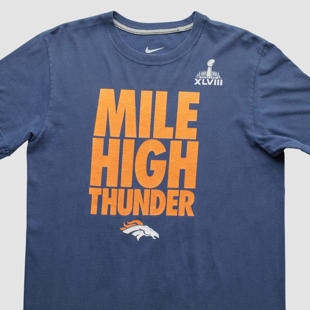 Fanatics Denver Broncos 2014 T-shirt Navy Vintage