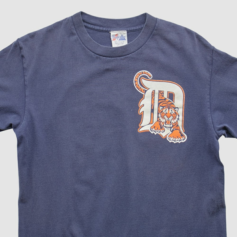 Detroit Tigers Majestic 2000s T-shirt - Navy - Vintage - Fanatics Sale