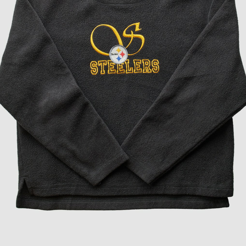 Fanatics Pittsburgh Steelers Pro Edge 2000s Pullover Sweatshirt Black Vintage