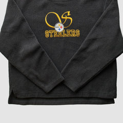 Fanatics Pittsburgh Steelers Pro Edge 2000s Pullover Sweatshirt Black Vintage