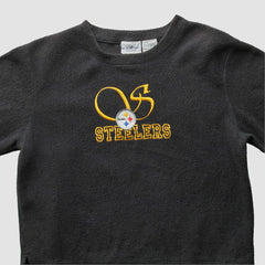 Fanatics Pittsburgh Steelers Pro Edge 2000s Pullover Sweatshirt Black Vintage