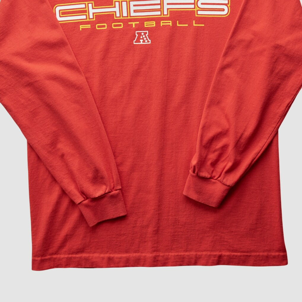 Fanatics Kansas City Chiefs NFL 2000s Long Sleeve T-shirt Red Vintage