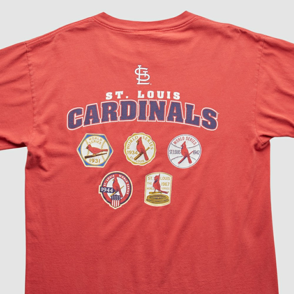 St. Louis Cardinals Majestic 2000s T-shirt - Red - Vintage - Fanatics Lifestyle