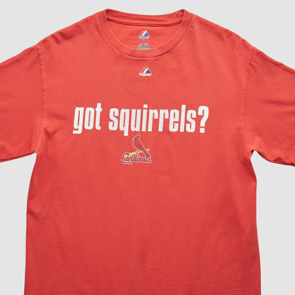 St. Louis Cardinals Majestic 2011 T-shirt - Red - Vintage - Fanatics Online