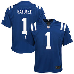 Nike Ahmad Sauce Gardner Indianapolis Colts Youth Home Game Jersey Blue