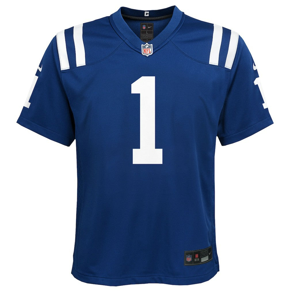 Nike Ahmad Sauce Gardner Indianapolis Colts Youth Home Game Jersey Blue