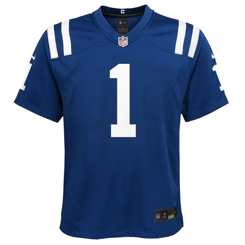 Nike Ahmad Sauce Gardner Indianapolis Colts Youth Home Game Jersey Blue