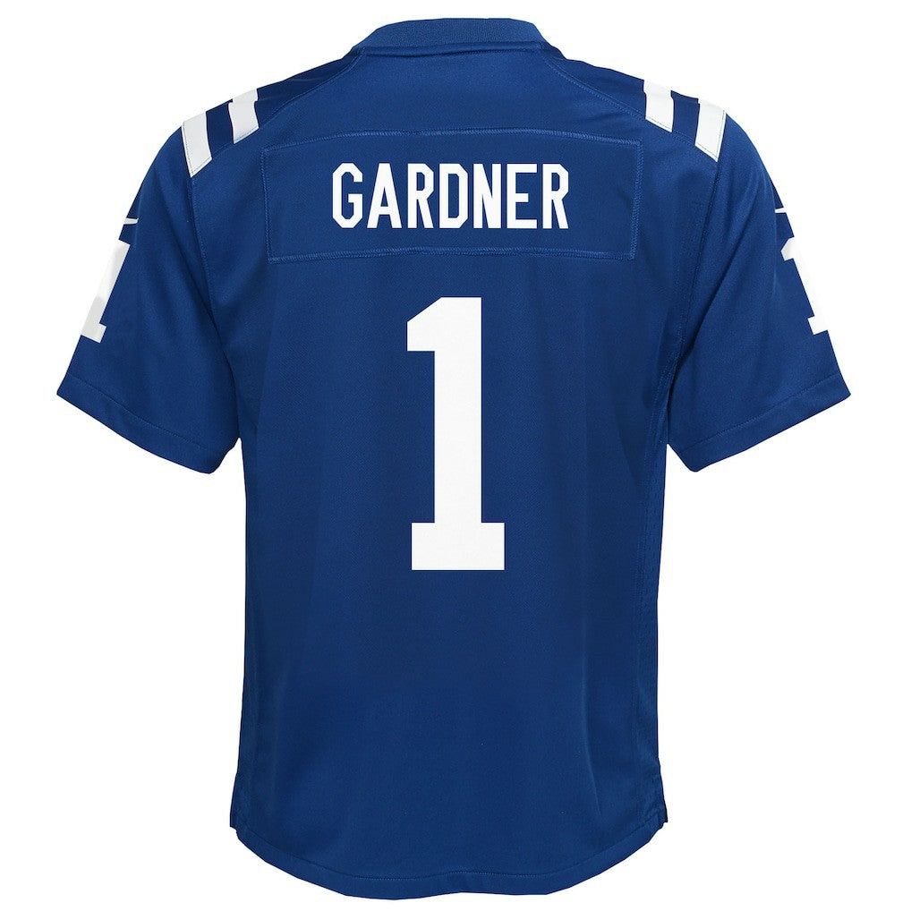 Nike Ahmad Sauce Gardner Indianapolis Colts Youth Home Game Jersey Blue