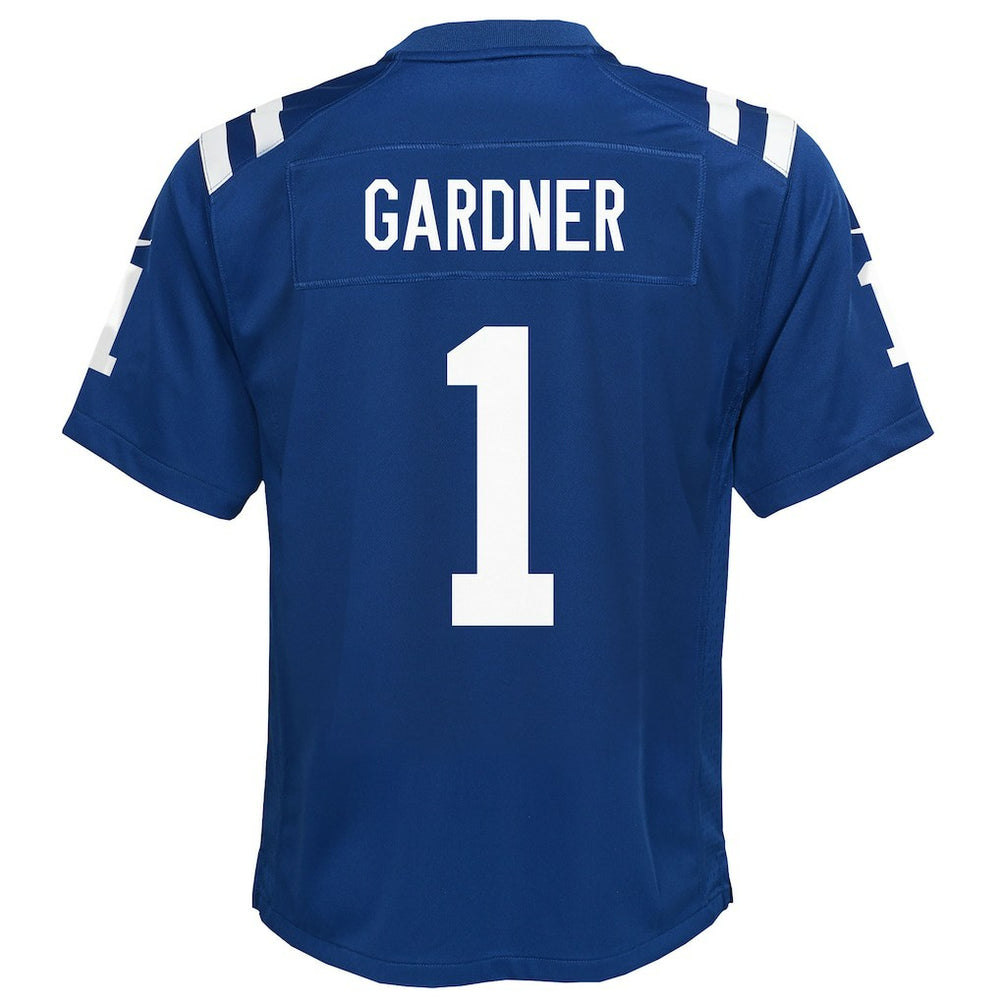Nike Ahmad Sauce Gardner Indianapolis Colts Youth Home Game Jersey Blue