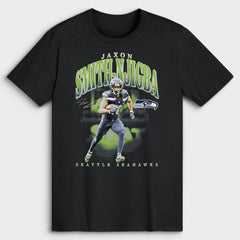Jaxon Smith-Njigba Seattle Seahawks Big & Tall Player Hype T-Shirt Black