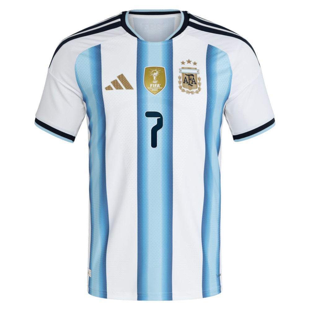 Rodrigo De Paul Argentina National Team 2026 Home Jersey White - Adidas sale