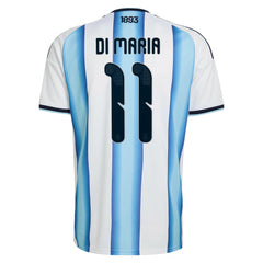 Angel Di Maria Argentina National Team 2026 Home Replica Jersey White - Adidas